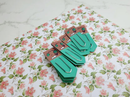 Dizzy Chibi Expression Paperclip Page Markers & Bookmarks