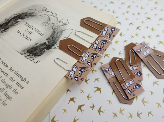 Enraged Chibi Expression Paperclip Page Flag & Book Accessories