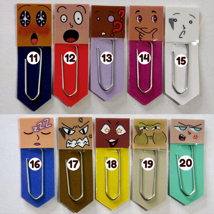 Paperclip Page Markers Set of 50 for Planner & Books