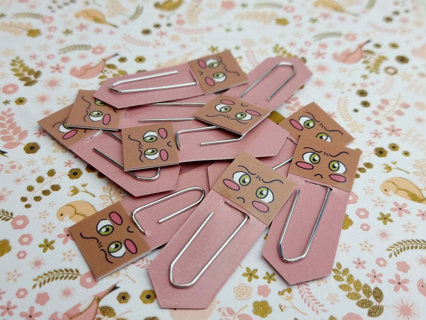 Hmph! Expression Paperclip Bookmark | Anime Stationery