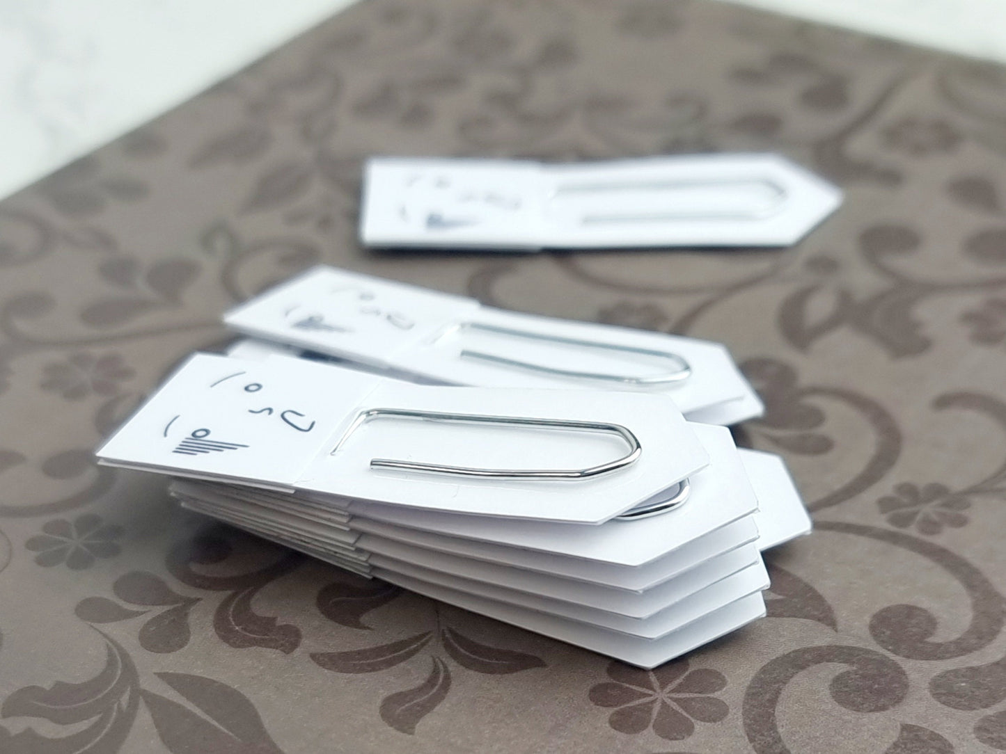 Frozen with Shock Chibi Expression Paperclip Page Marker