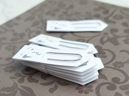 Frozen with Shock Chibi Expression Paperclip Page Marker