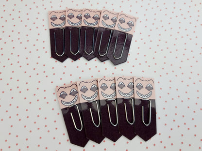 Manic Grin Chibi Expression Paperclip Page Marker & Bookmark