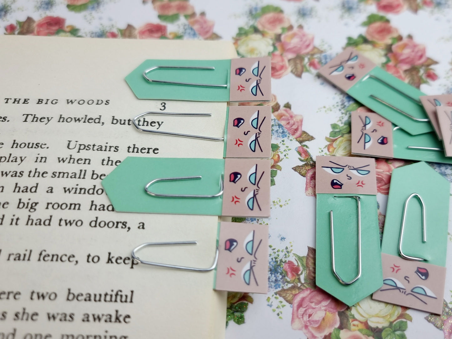 Paperclip Page Markers Set of 50 for Planner & Books