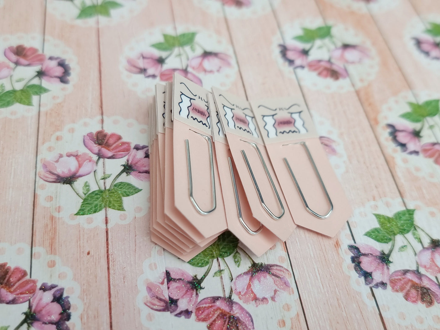 Crying Chibi Expression Bookmarks & Journal Accessories