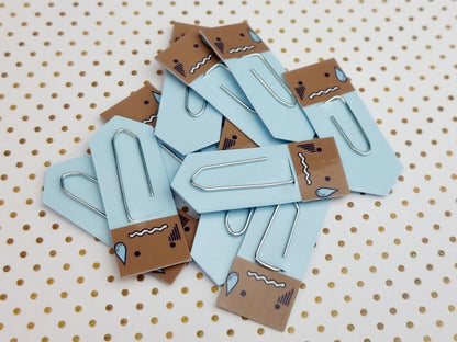 Sweat Drop Expression Chibi Bookmarks & Planner Accessories