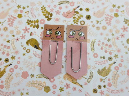 Hmph! Expression Paperclip Bookmark | Anime Stationery