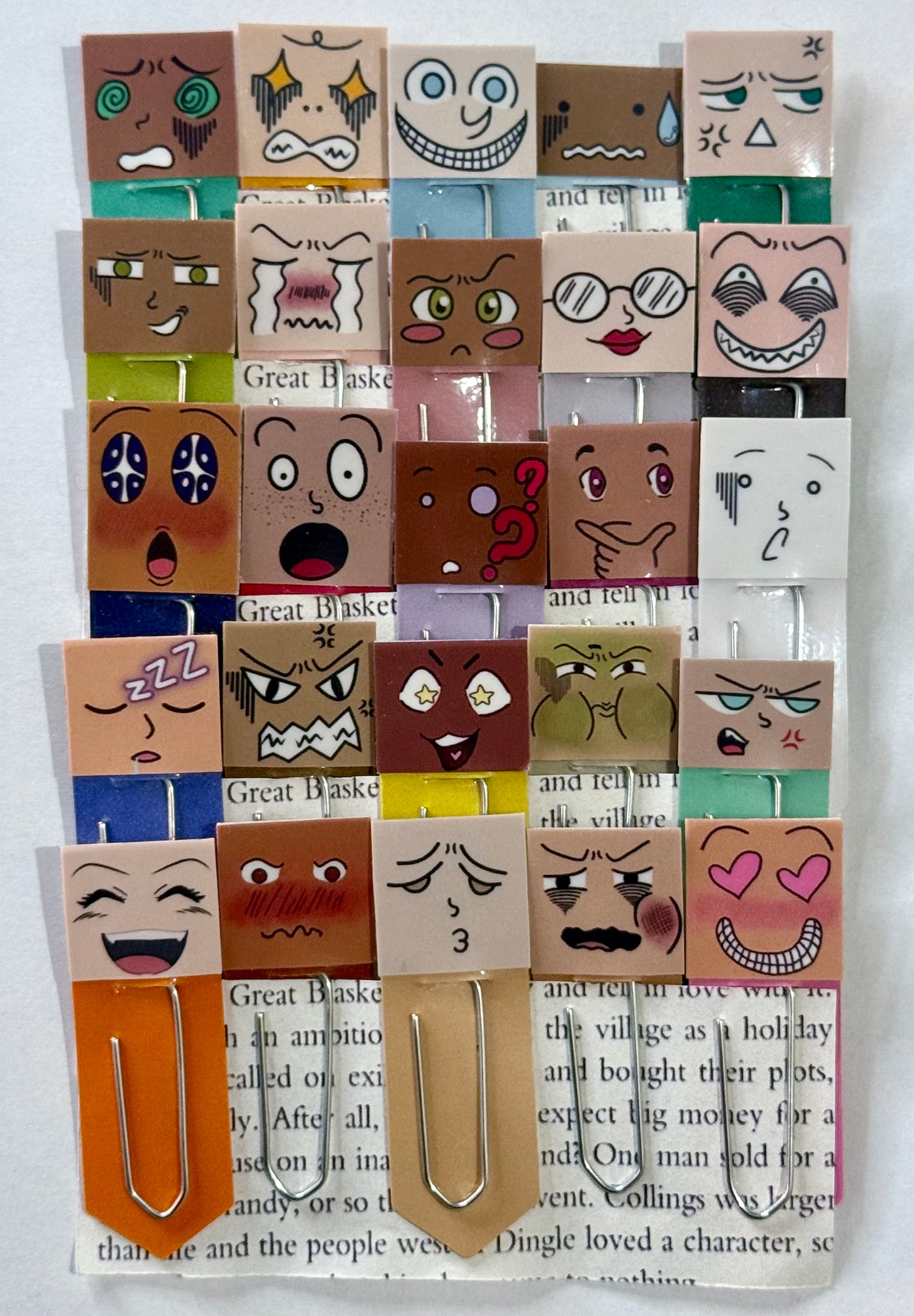 Paperclip Page Markers Set of 50 for Planner & Books