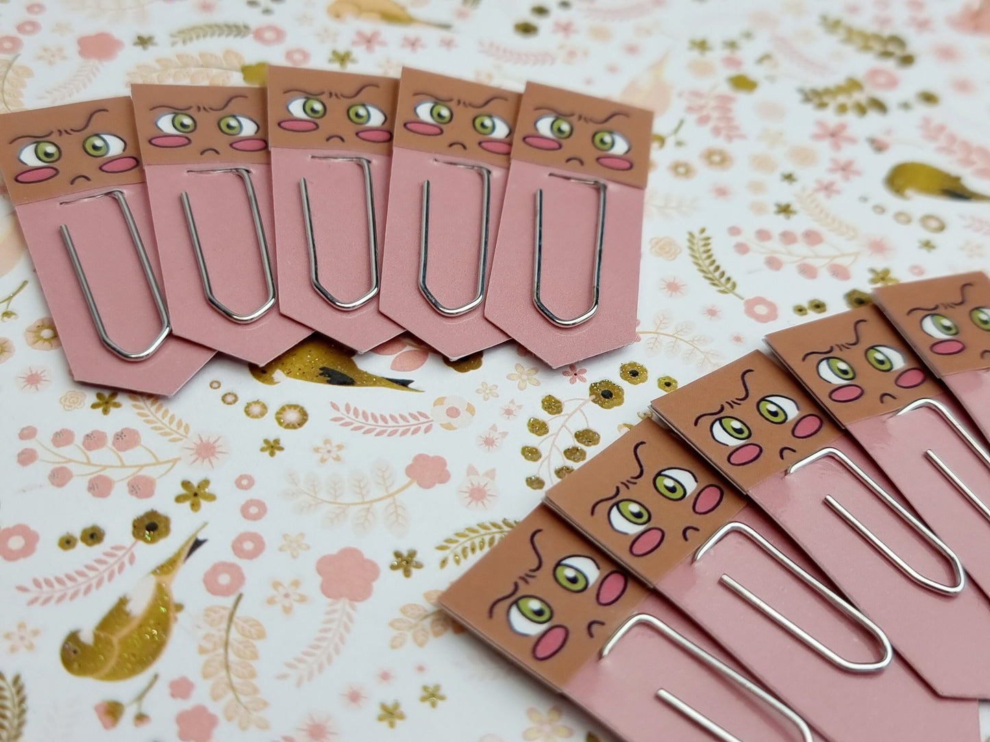 Hmph! Expression Paperclip Bookmark | Anime Stationery