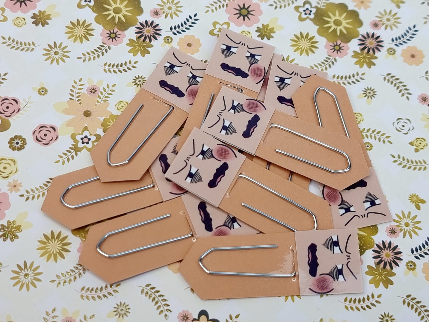 Toothache Chibi Expression Paperclip Page Marker & Bookmarks