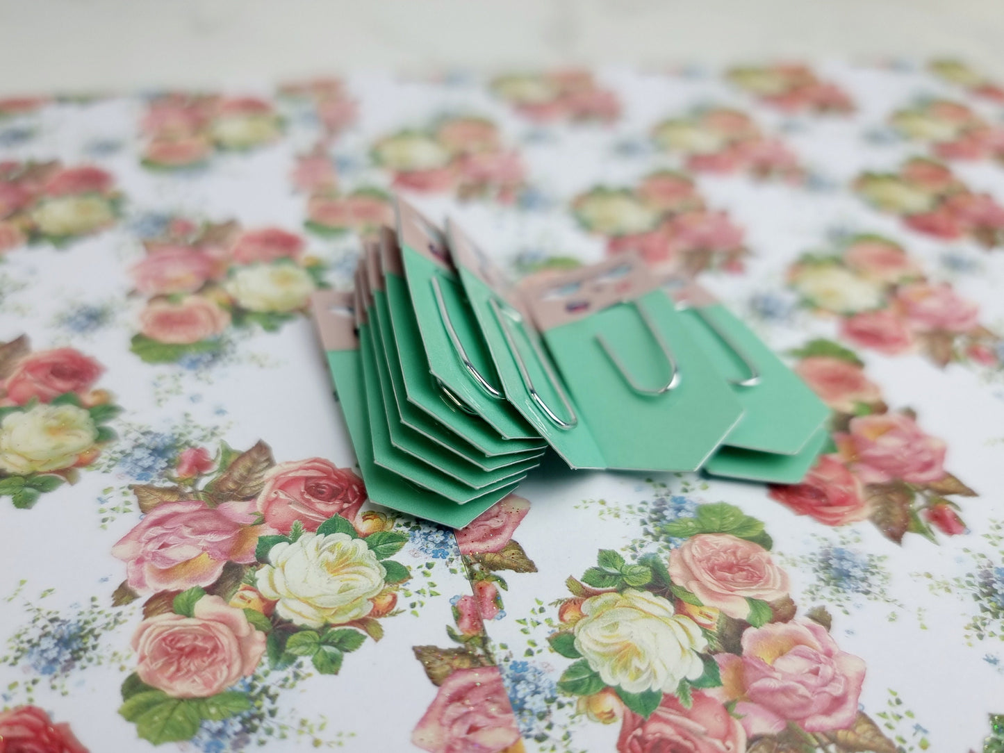 Irritated Chibi Expression Paperclip Page Flag Stationery Set