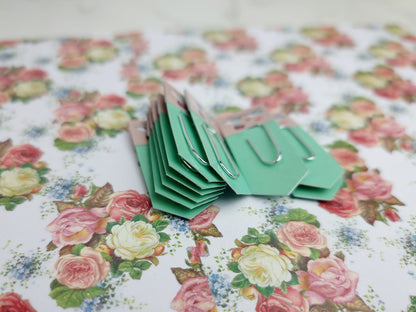 Irritated Chibi Expression Paperclip Page Flag Stationery Set