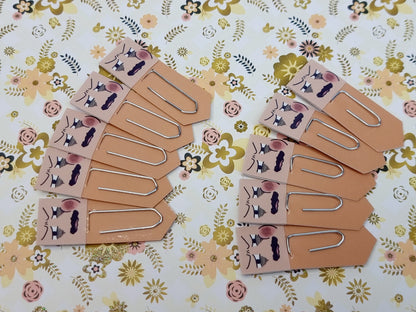 Toothache Chibi Expression Paperclip Page Marker & Bookmarks