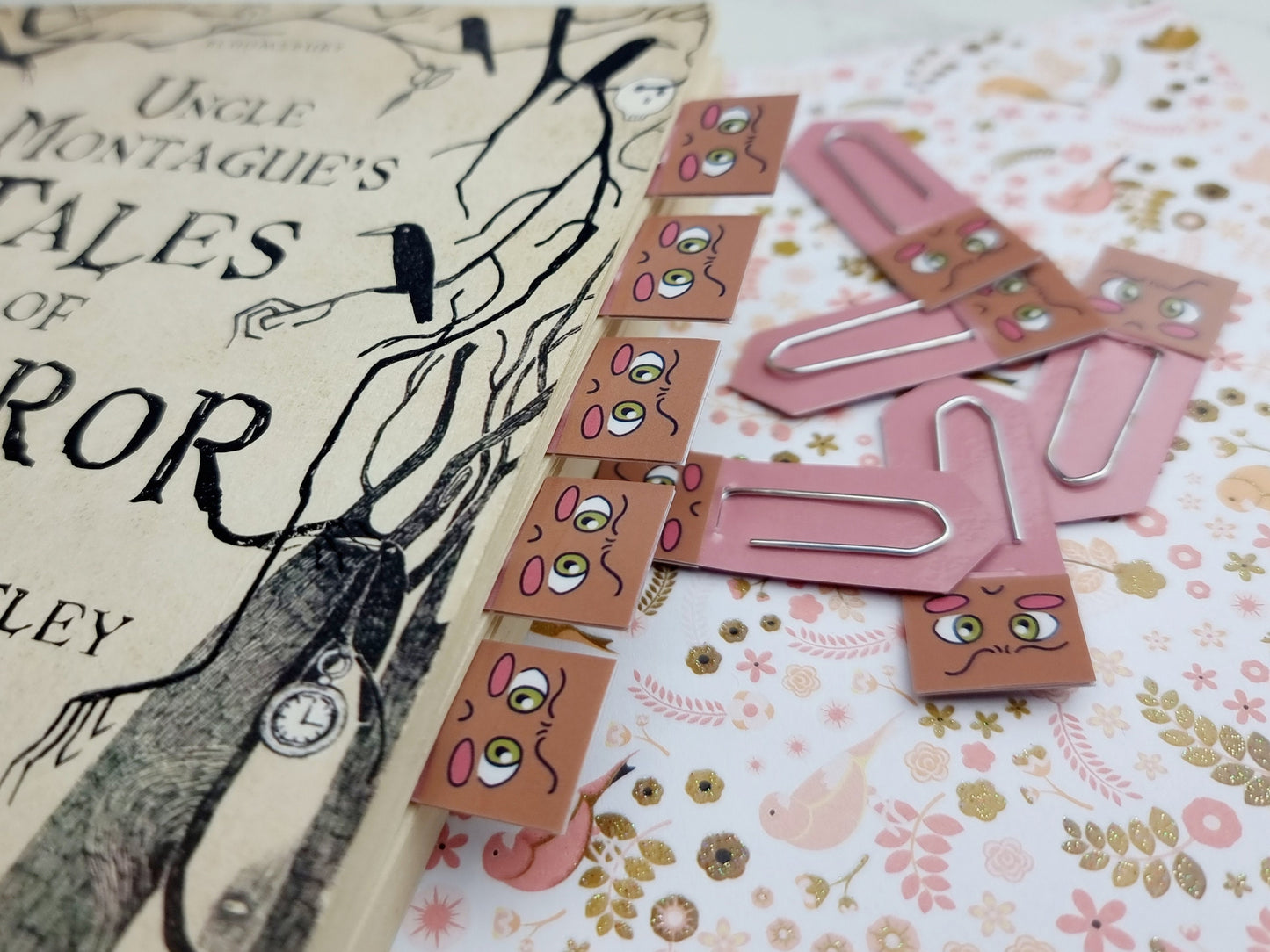 Hmph! Expression Paperclip Bookmark | Anime Stationery