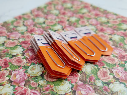 Bright Smile Chibi Expression Paperclip Page Marker & Bookmark