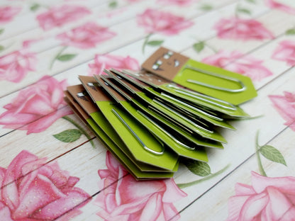 Sneer Expression Bookmark & Planner Tabs | Chibi Anime Art