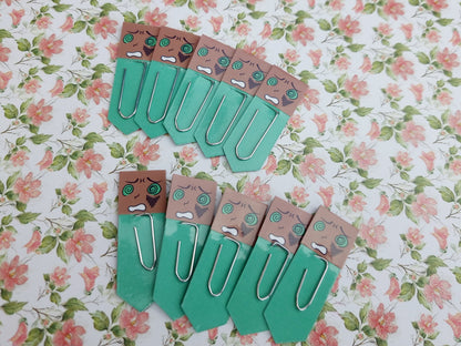 Dizzy Chibi Expression Paperclip Page Markers & Bookmarks